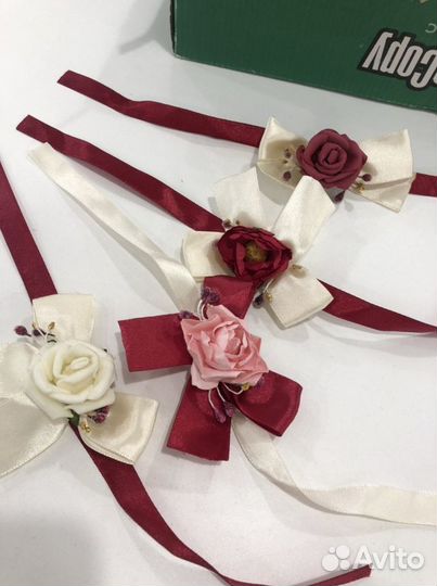 Бутаньерки из цветов