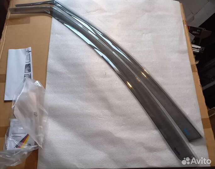 Дефлекторы окон ford fiesta mk6 купе