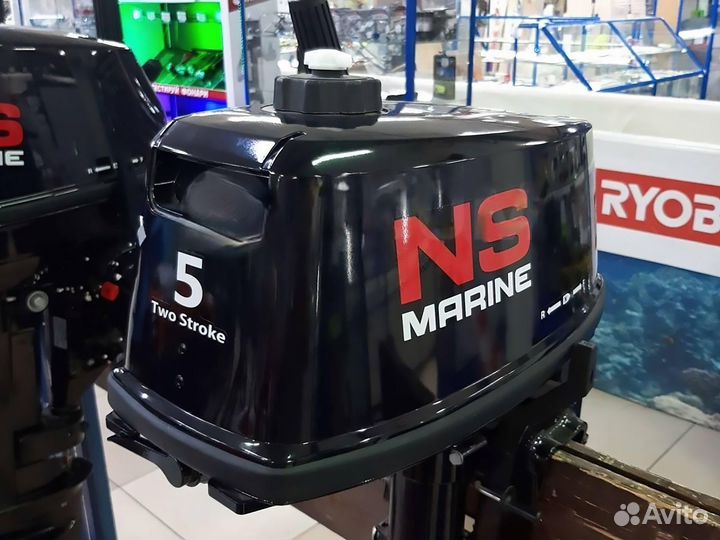 Лодочный мотор nissan marine NM 5 B DS Витрина