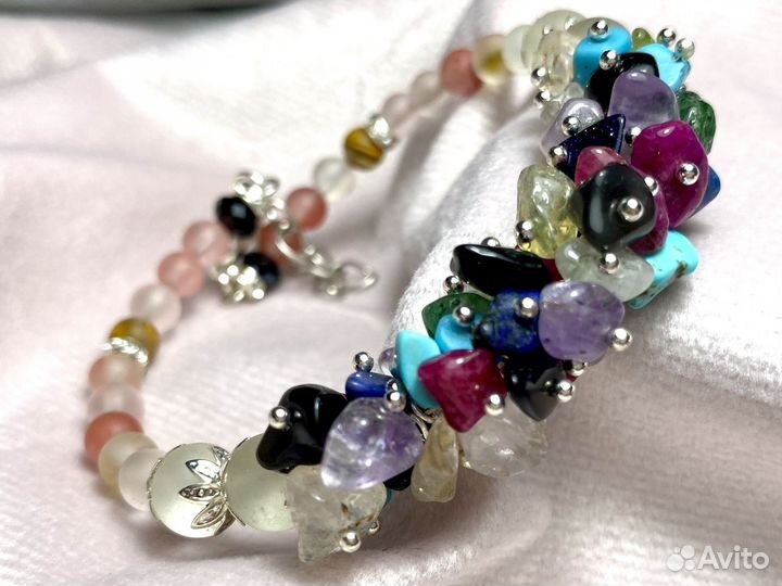 Браслет оберег натуральные камни