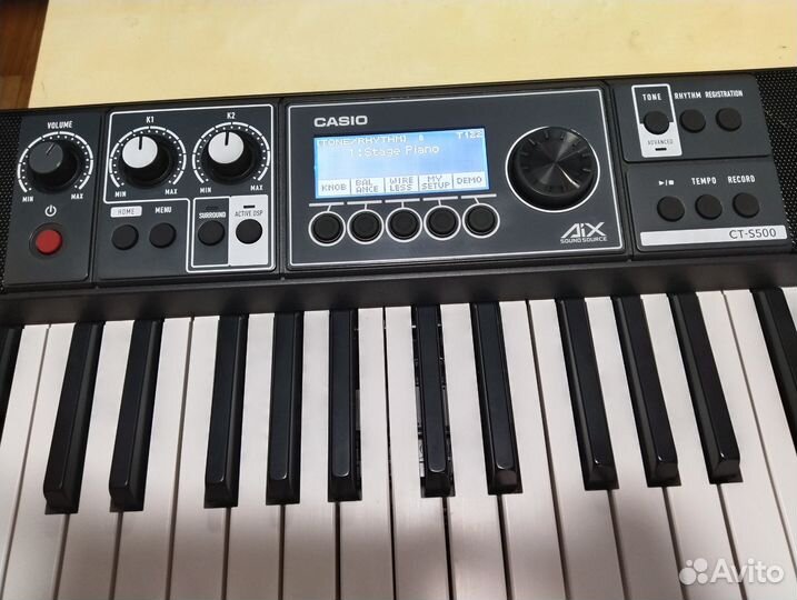 Синтезатор.Casiotone. Casio CT-S500