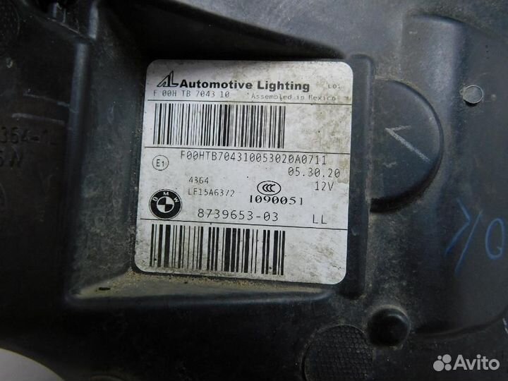 Фара левая BMW X3