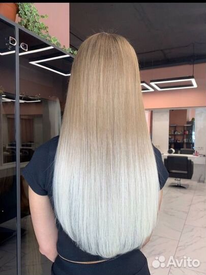 Наращивание волос биопротеин