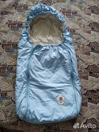 Тёплый конверт в коляску для прогулок