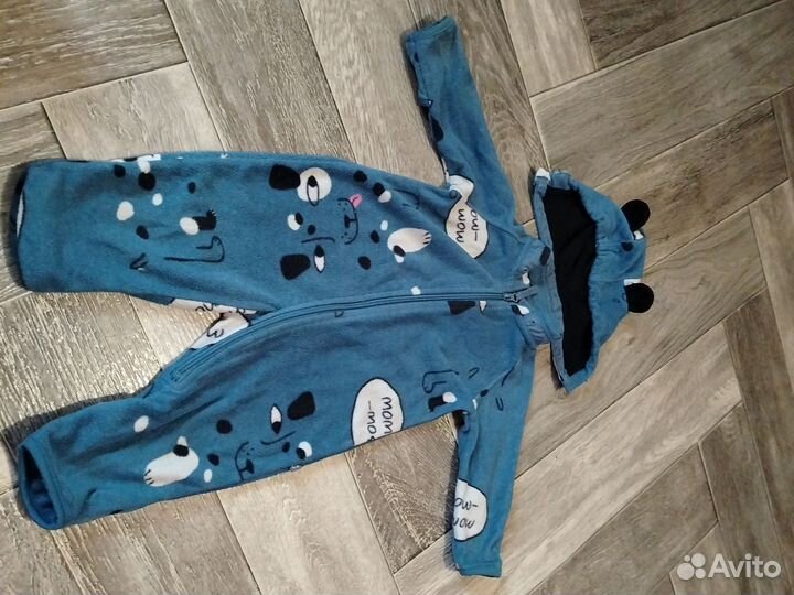 Флисовая поддева 74