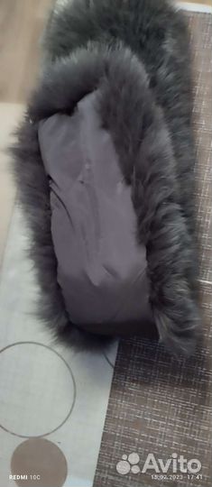 Меховой воротник песец