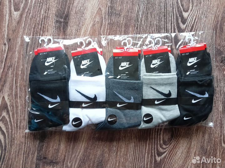 Носки Nike Adidas Puma Reebok