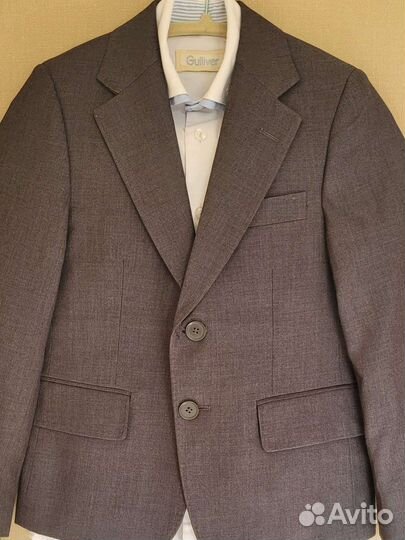 Пиджак и рубашка Gulliver р-р 128