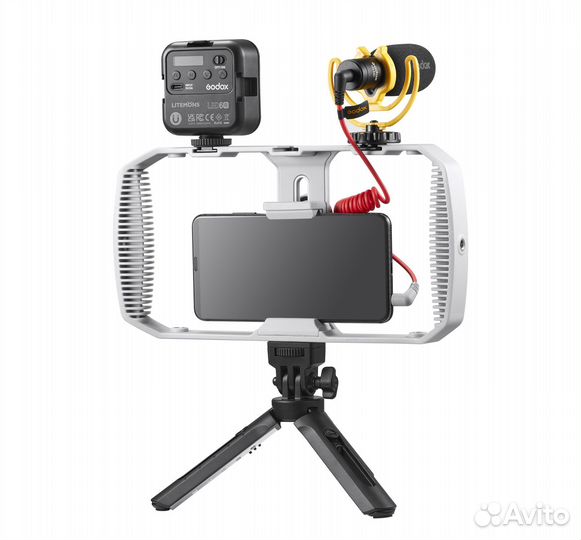 Комплект оборудования Godox VK1-AX для смартфона
