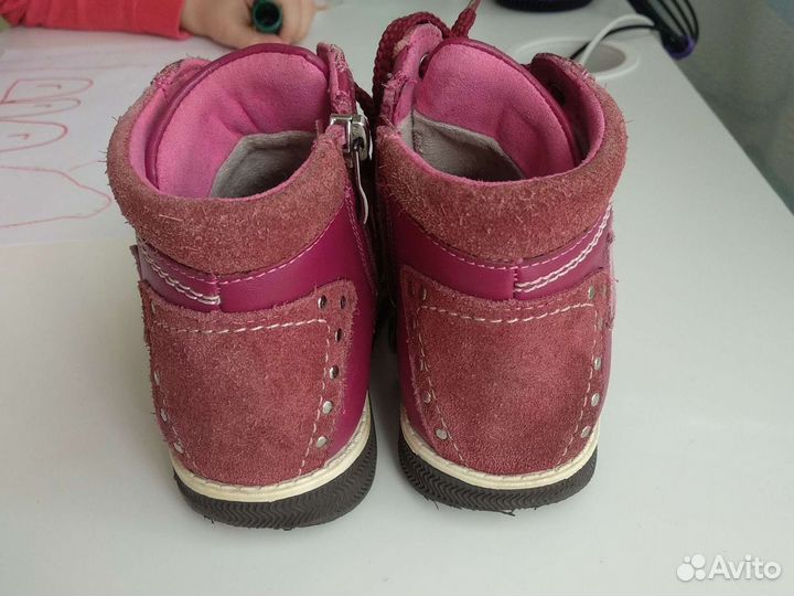 Ботинки демисезонные для девочки