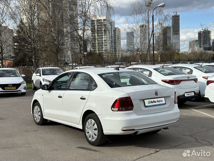 Volkswagen Polo 1.6 AT, 2019, 238 266 км