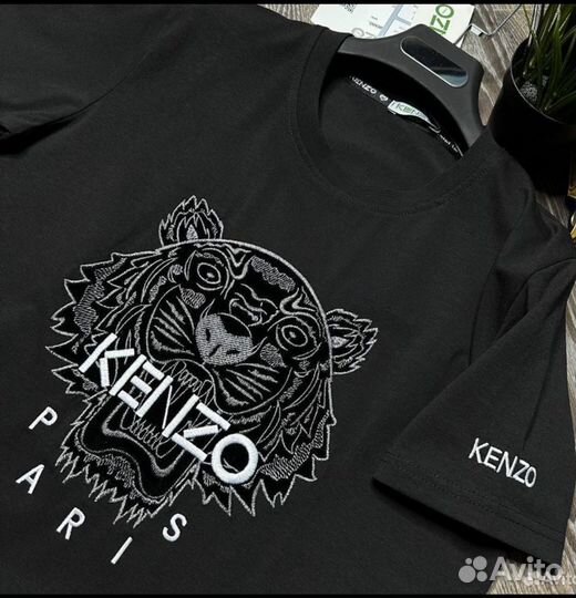 Новые футболки Kenzo Lux качество