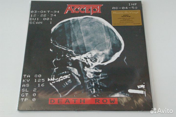 Виниловые пластинки Accept Germany оригиналы