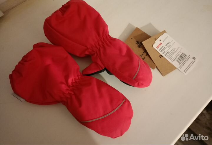 Варежки краги Reima на овчине размер 0