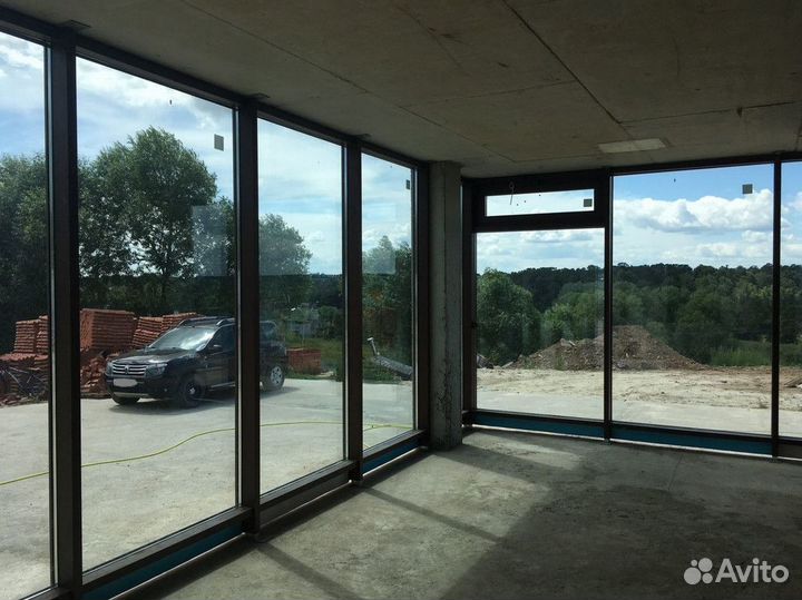 Окна алюминиевые / остекление дома под ключ