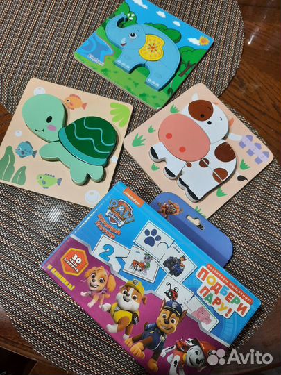 Деревянные пазлы