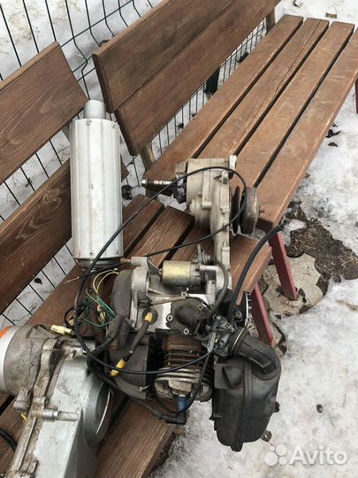 Двигатель на скутер 2т