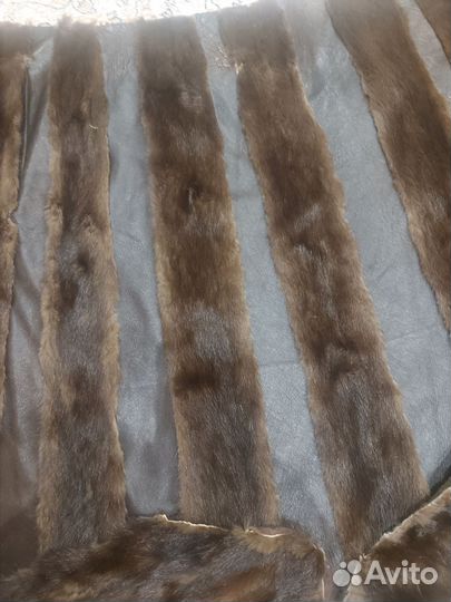 Мех норки куски