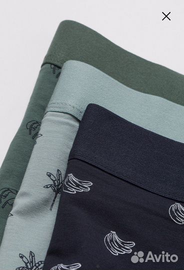 Новые боксеры Н&М р.S комплект 5 штук