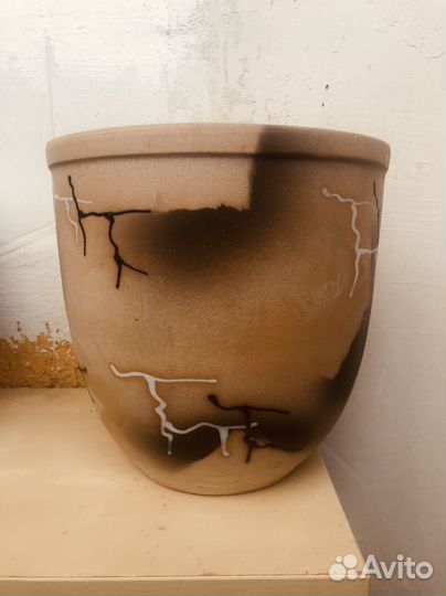 Керамические цветочные горшки