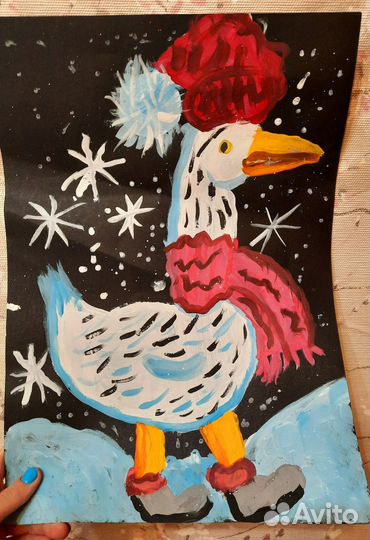 Рисунки детской рукой