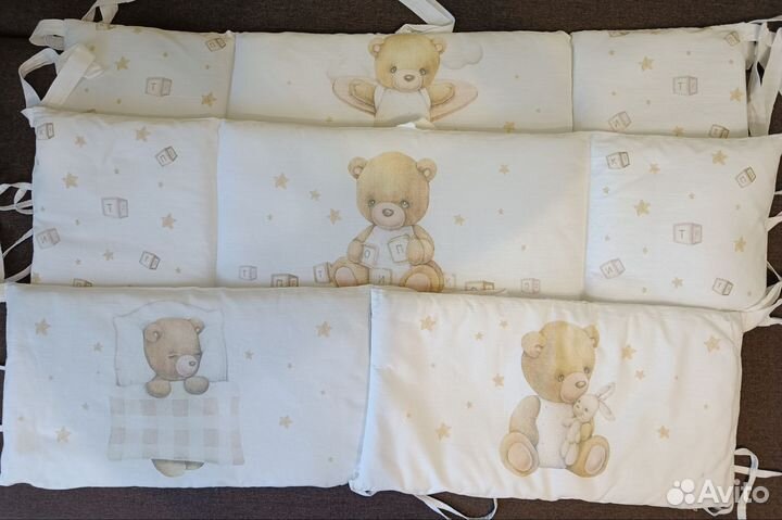 Бортики в кроватку