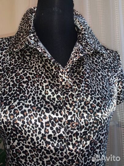 Блузка женская шелковая