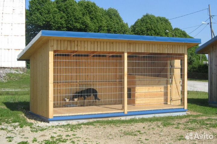 Будка вольер для собаки
