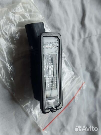 Подсветка номера на Volkswagen Passat B7