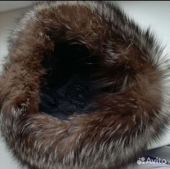 Шапка женская чернобурка