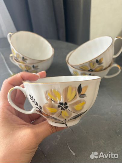 Чайный сервиз дулево винтаж СССР