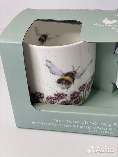 Подарочный набор кружка+блюдце 