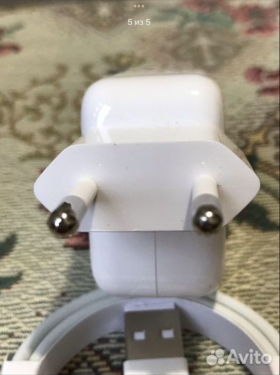 Зарядка на iPhone iPad Оригинал