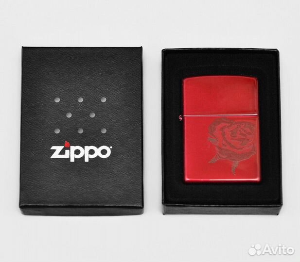 Зажигалка Zippo 21063 Rose Оригинал Новая