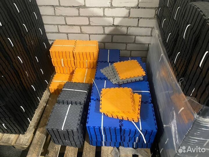 Модульное напольное покрытие для гаража