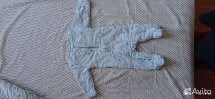 Конверт на выписку весенний / зимний для мальчика