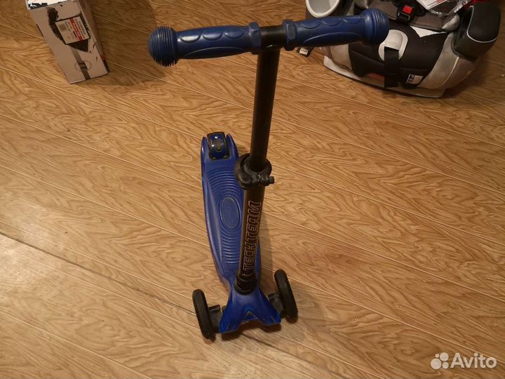 Самокат детский трехколесный бу
