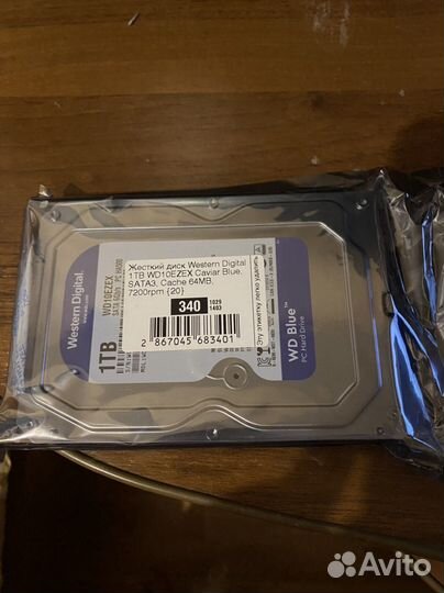 Жесткий диск WD Blue 1TB новый