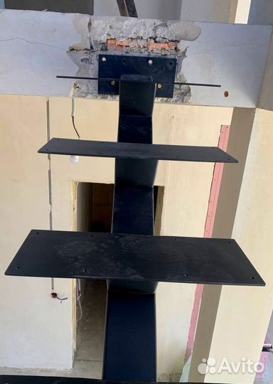 Металлокаркас для лестницы 