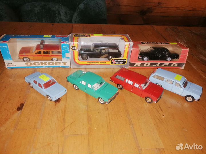 Модели СССР Волга Газ 24, 24-02, 3102