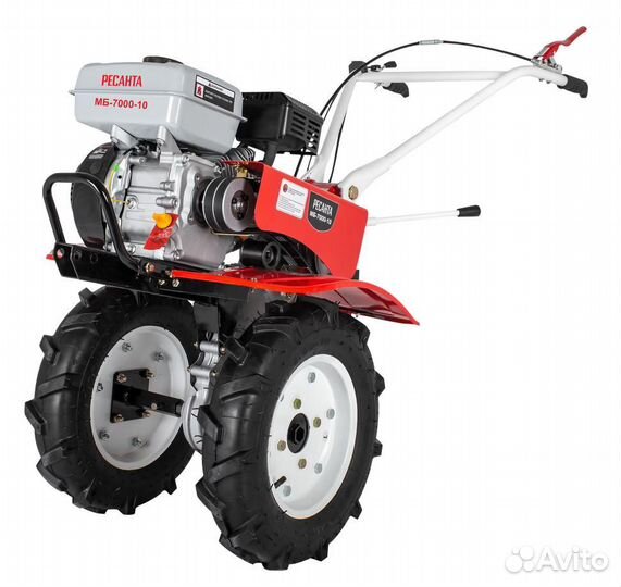 Мотокультиватор мб-7000-10 Ресанта (мотоблок), 70/5/37