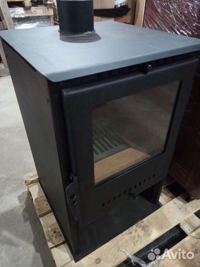 Варвара Гармония 105 черная Печь-камин