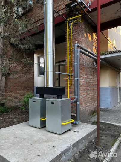 Газовый котел наружного размещения кс-Г-90 нр