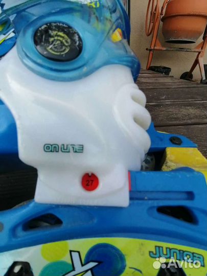 Роликовые коньки детские раздвижные