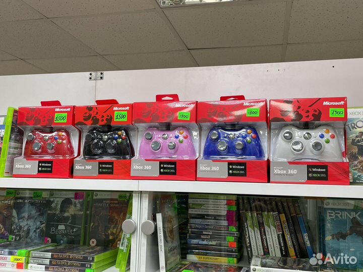 Геймпады джойстики Sony PS4 PS3 PS2 PS1 Xbox 360