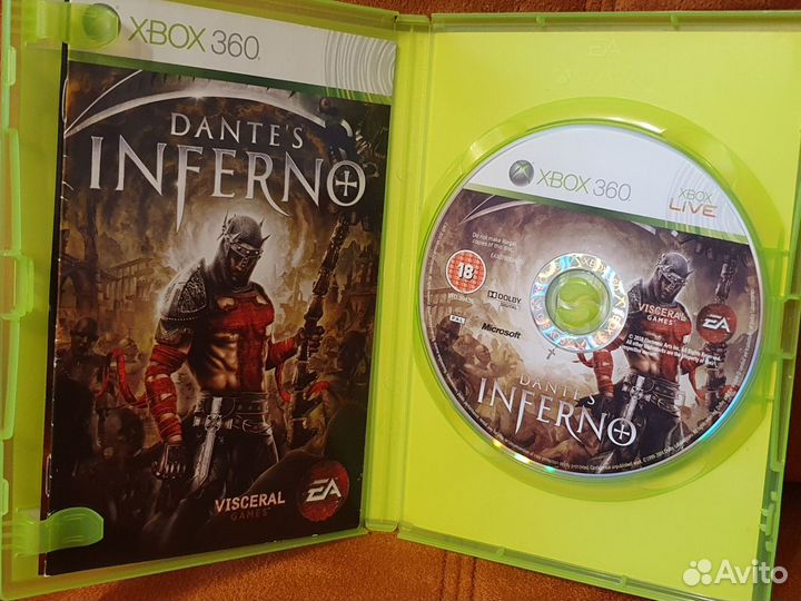 Dante's Inferno xbox 360