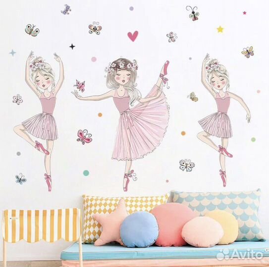 Интерьерные наклейки