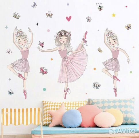 Интерьерные наклейки