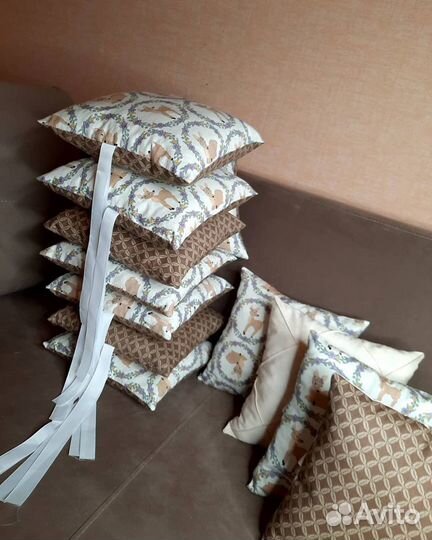 Подушки бортики для кроватки