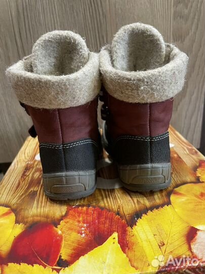 Ботинки демисезонные для девочки 22 размер